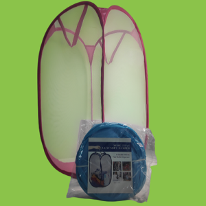 MESH WIRED LAUNDRY BASKET