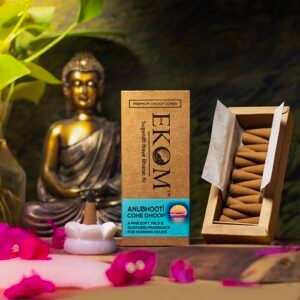 AMBER WOOD DHOOP CONES