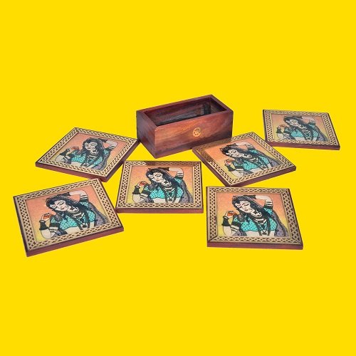 SHEESHAM TEA COASTER - Image 4