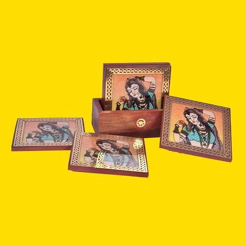 SHEESHAM TEA COASTER - Image 3