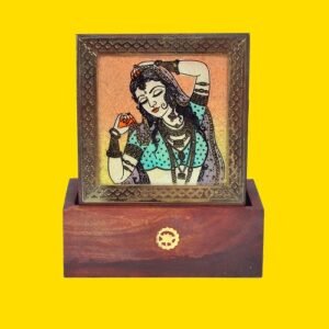 SHEESHAM TEA COASTER