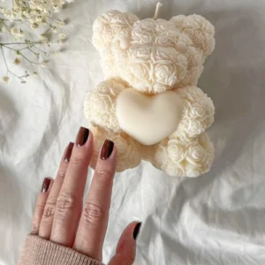 Teddy candle